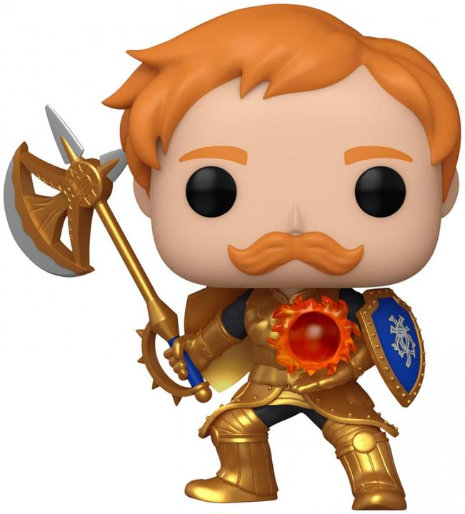 Immagine prodotto Funko Pop! Animazione: I sette peccati capitali - Escanor (con ascia) (metallizzato) (Edizione speciale)