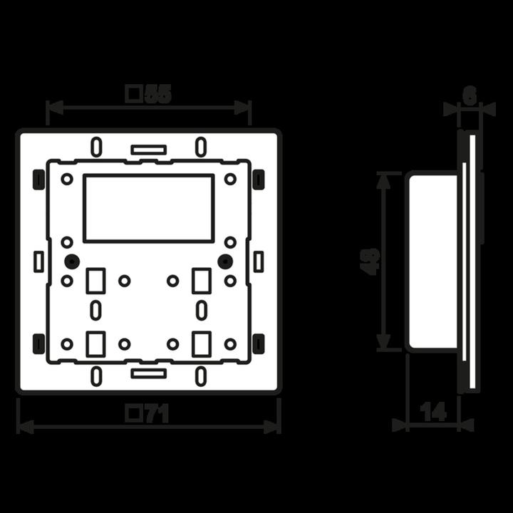 Image du produit JUNG Contrôleur d'ambiance KNX