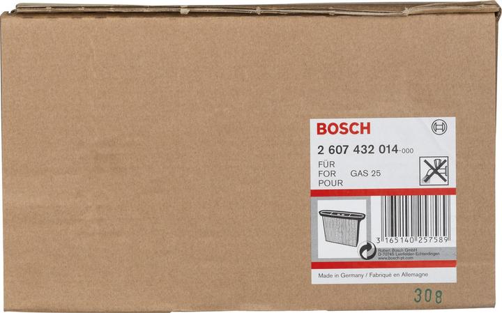 Image du produit Bosch Professional Zubehör Filtre à plis en cellulose, 4300 c