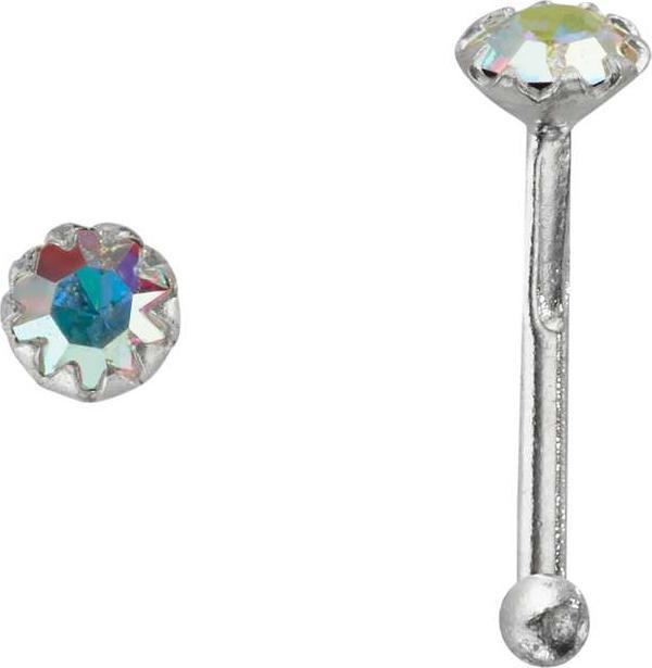 Actual product image Bijouteria Nose piercing (Crystal, Silver 925)
