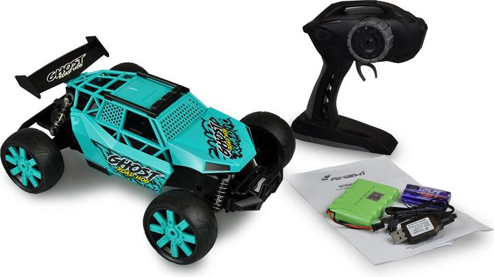 Actual product image Amewi Buggy Ghost 2WD Turquoise, 1:12, RTR (RTR Ready-to-Run)