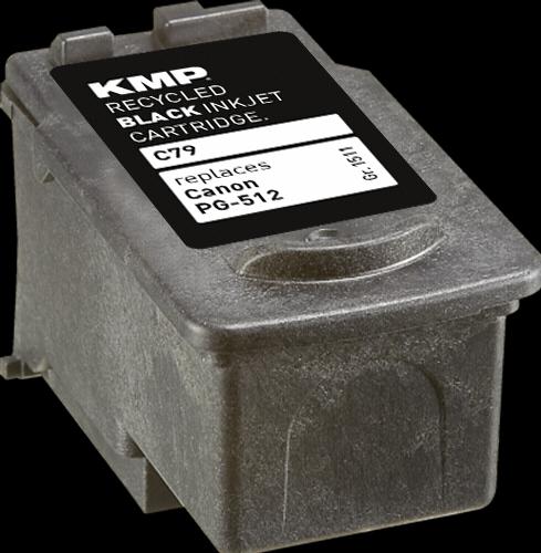Productafbeelding KMP C79 inktcartridge compatibel met Canon PG-512 (BK)