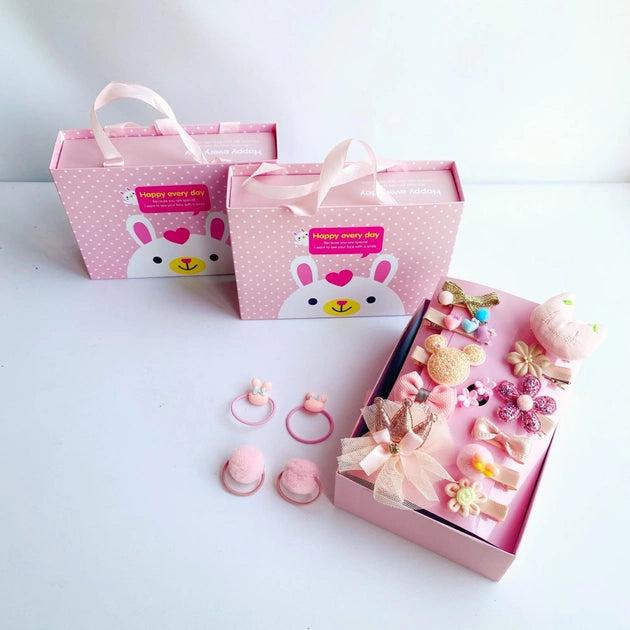 Produktbild Activity Board 18 Stück Haarspangen-Set Kleinkind Mädchen, Haarschmuck Mädchen, Haarspangen mit Geschenkbox
