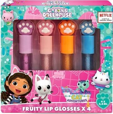 NoName GABBYS DOLLHOUSE SET błyszczyki do ust 4x2,8ml