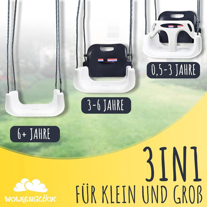 Produktbild Wolkenglück Babyschaukel 3 in 1