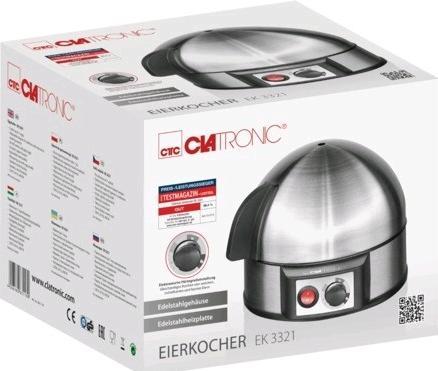 Produktbild Clatronic EK 3321 egg cooker 7 egg(s) (EU-Stecker)