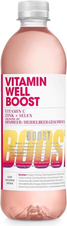 Immagine prodotto Vitamin Well Boost (500ml) (Lampone e mirtillo, 1 x)