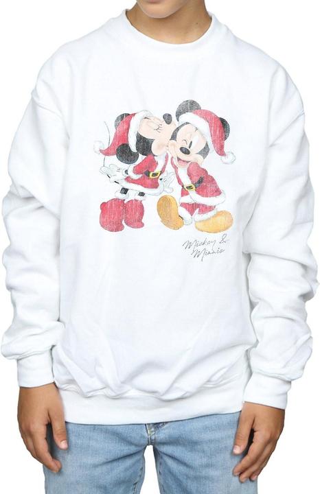 Immagine prodotto Disney Mickey And Minnie Christmas Kiss Felpa Ragazzi (116)