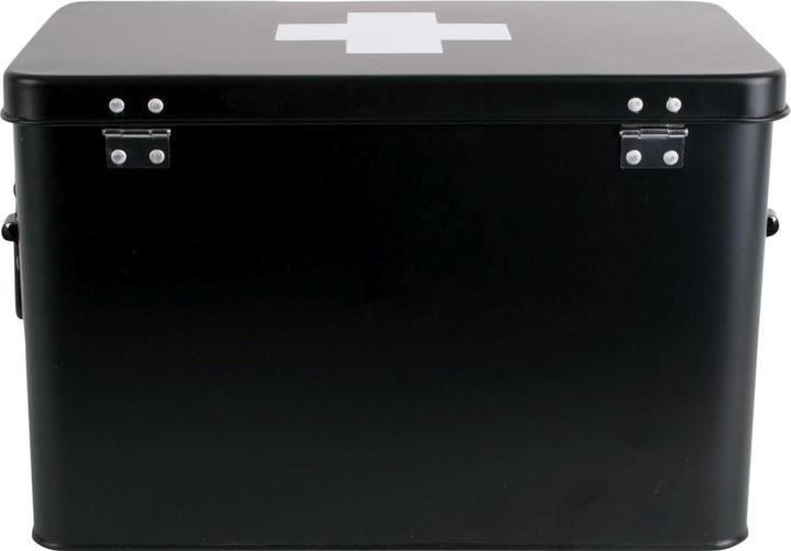 Produktbild present time Erste Hilfe Schrank gross 31.5 x 21 cm, Schwarz matt