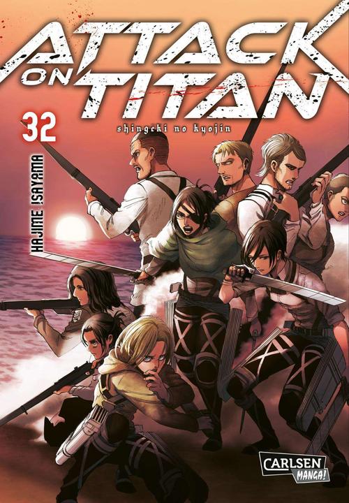 Produktbild Attack on Titan 32 (Deutsch, Hajime Isayama, 2021)