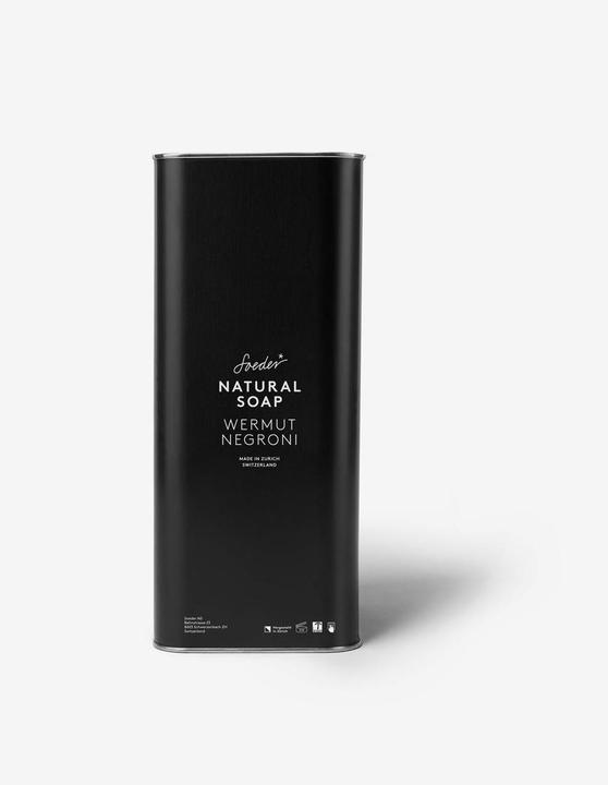 Actual product image Soeder* Natural Soap Vermouth Negroni (Liquid soap, 5000 ml)