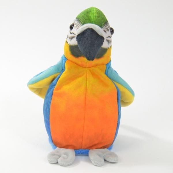 Image du produit Kögler Perroquet en peluche parlant avec micro "Sunny (21 cm)