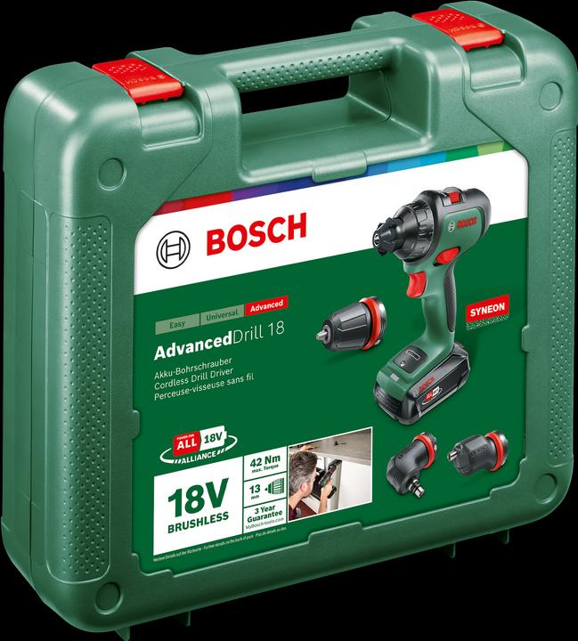 Image du produit Bosch Home & Garden Perceuse-visseuse sans fil dDrill 18 (Fonctionnement sur batterie)