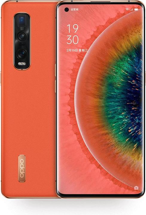 OPPO Find X2 Pro (512 Go, Orange, 6.70", SIM simple, 48 Mpx, 5G)