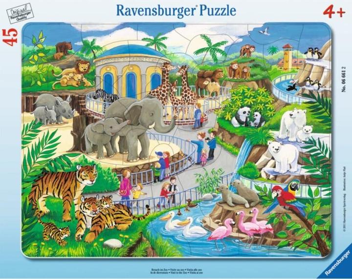Produktbild Ravensburger Besuch im Zoo (45 Teile)