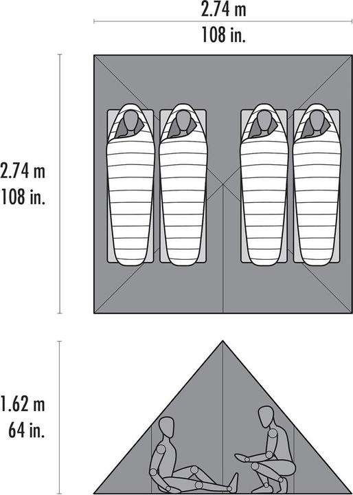 Image du produit Msr Devant (Bâche, 0.74 kg, 1 personne)