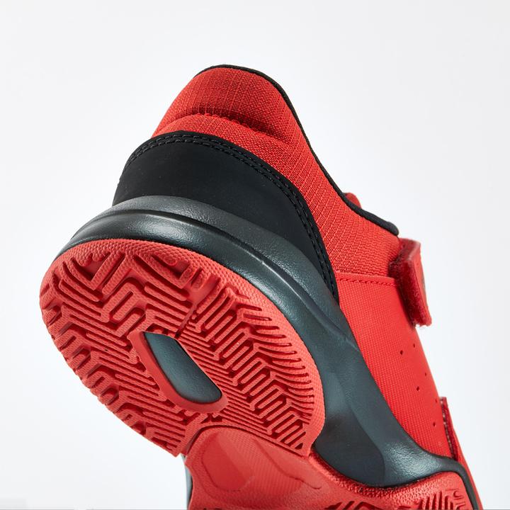 Immagine prodotto Kuikma Scarpe da tennis per bambini - TS Strong Kd con chiusura a velcro rosso (31)