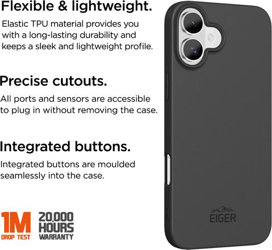 Produktbild Eiger Grip Case (Apple iPhone 16 Plus)