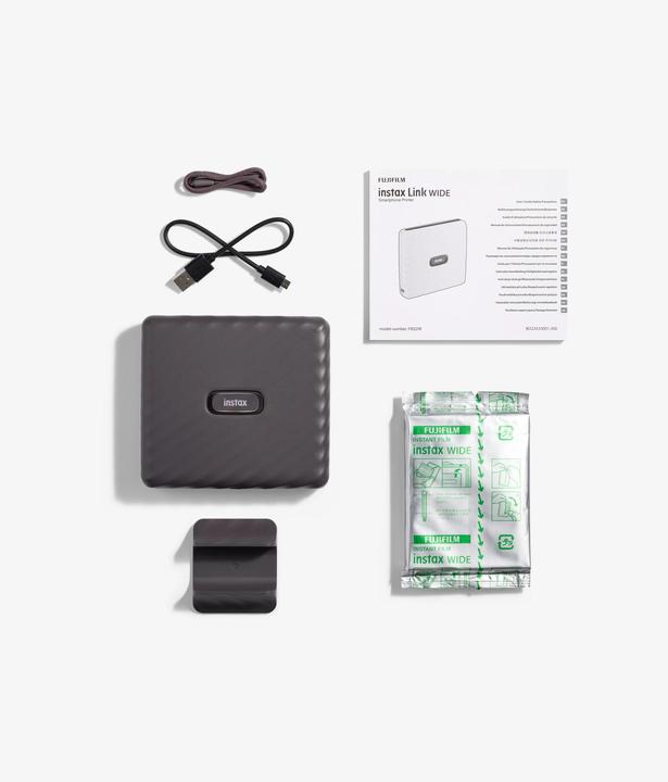 Actual product image Fujifilm Instax LINK WIDE A Gray EX D (Laser, Colour)