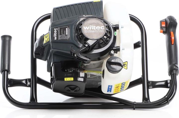 Image du produit Wiltec Tarière thermique Essence 3 CV 2,2kW 63cc Outil pour Perçage de sol et Matériaux Foreuse à moteur