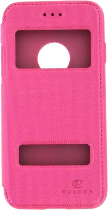 Image du produit Puloka Étui à clapet pour iPhone 7 rose (Apple iPhone 7)
