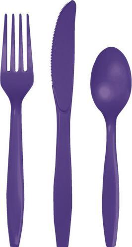 Produktbild Creative Party Couverts Violets