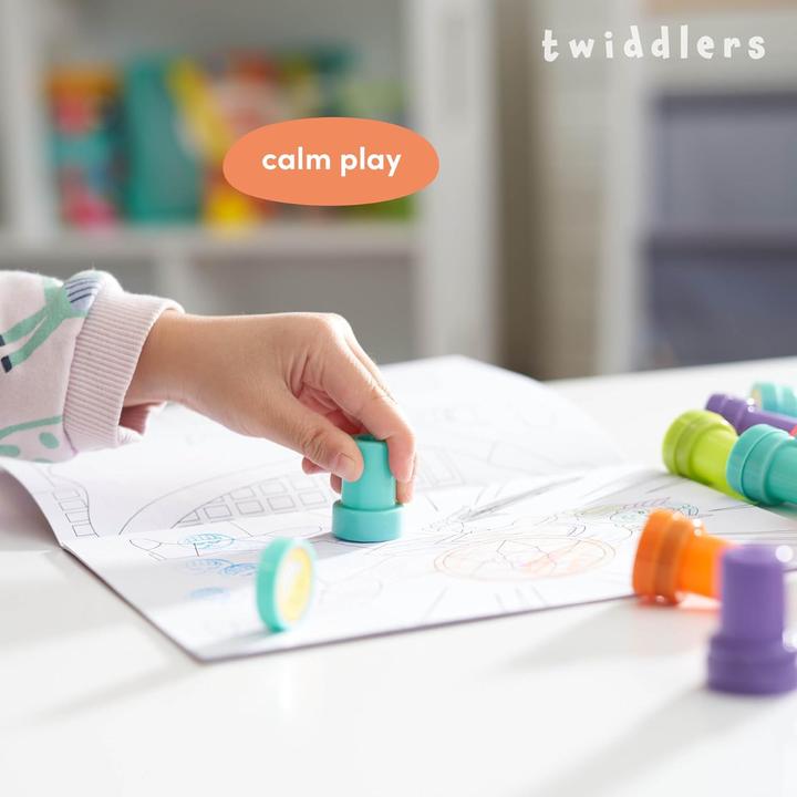 Produktbild The twiddlers Stempel selbstfärbend Emoji Stamps 36 Stück