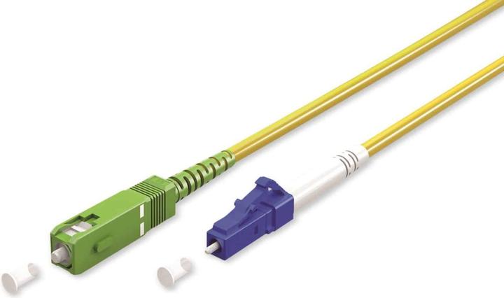 Produktbild Goobay Glasfaserkabel FTTH, Singlemode OS2 Yellow, Gelb Simplex, 5 m (S/UTP, 5 m)