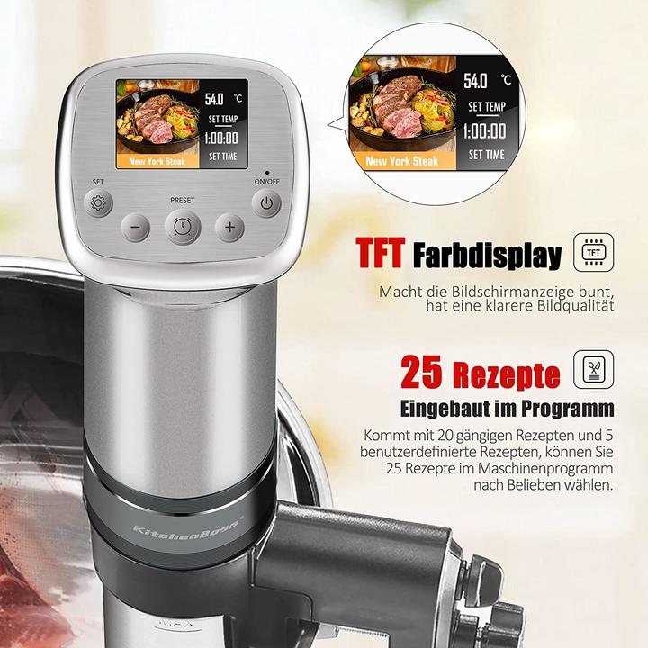 Immagine prodotto KitchenBoss Bastone da cucina G321 Argento
