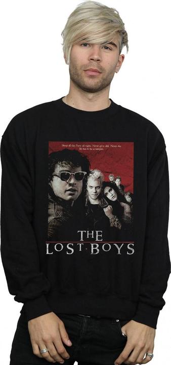 Actual product image The Lost Boys Mens Distressed Poster Sweatshirt (XL)