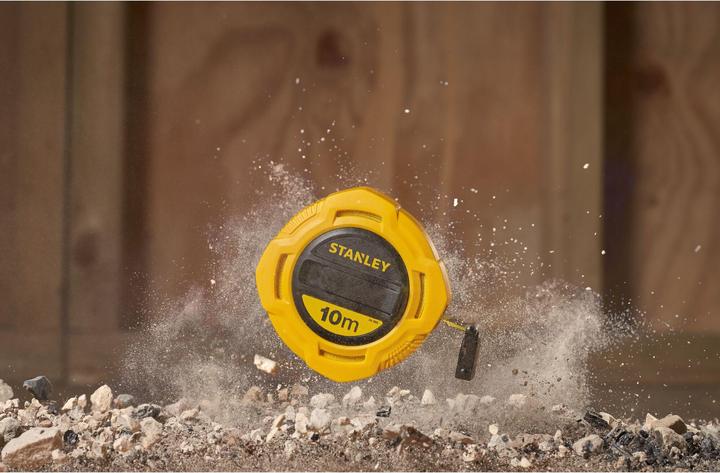 Actual product image Stanley Roll tape measure 10m fiberglass (Metric)