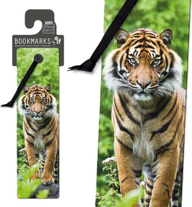 Produktbild IF 3D-Lesezeichen 15404 - Tiger