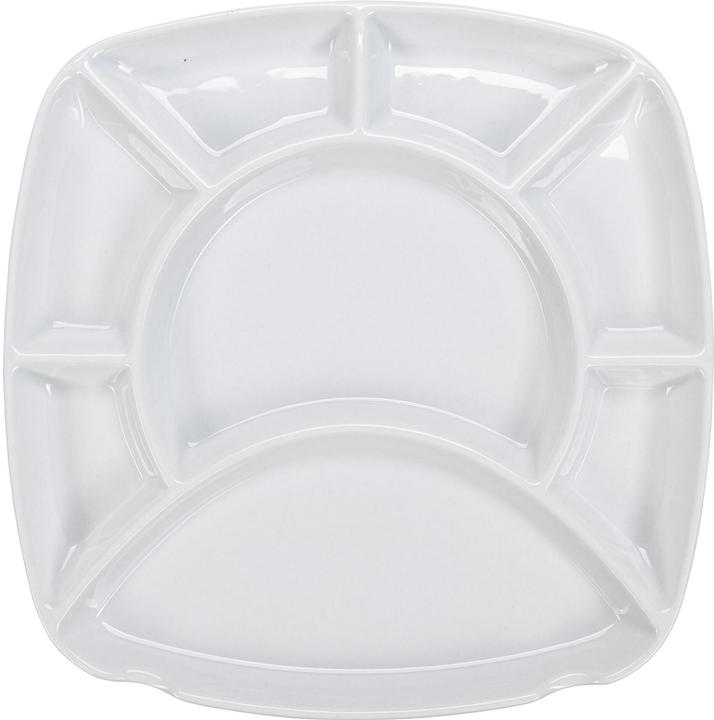 Immagine prodotto Nouvel Piatto da fonduta Party White, 6 pezzi, Numero di persone: 6