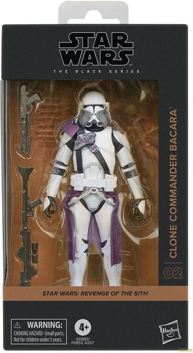 Immagine prodotto Hasbro Star Wars Episodio III Serie Nera Comandante Clone Bacara
