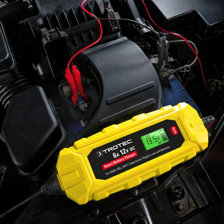 Actual product image Trotec Battery charger PBCS 6A (12V, 6 A)
