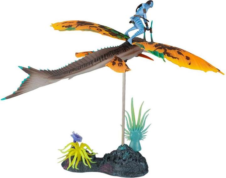 Produktbild McFarlane Avatar: The Way of Water Deluxe Large Actionfiguren Jake Sully & Skimwing