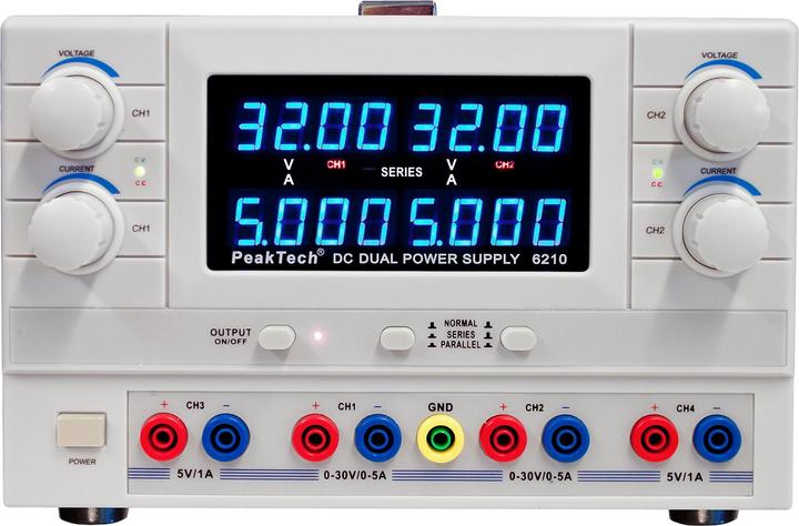 Produktbild Peaktech P 6210 Linear Labornetzgerät