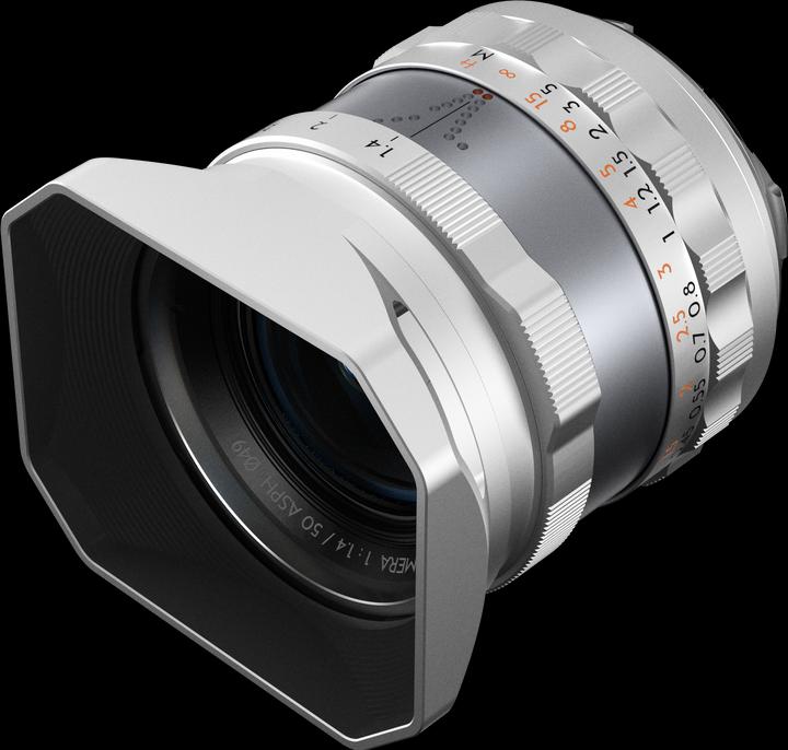 Image du produit Thypoch Objectif photographique plein cadre Simera 50mm f1.4 pour monture Leica M - Argent (Leica M, Plein format)