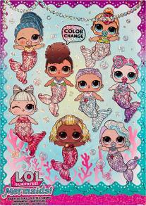 Produktbild MGA L.O.L. Surprise Mermaids! Baby Sisters Asst in PDQ