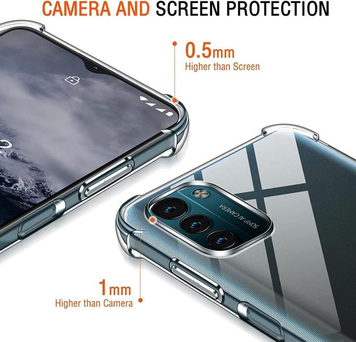Productafbeelding Screenguard Kristal Zachte Airbag Bumper (Nokia G21)