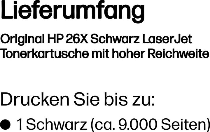 Nährwerte und Zutaten HP 26x (BK)