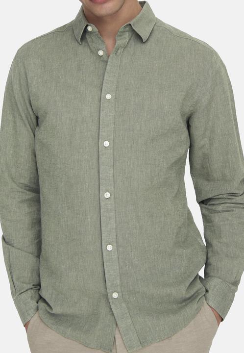 Image du produit Only & Sons Chemise unie à manches longues (XL)