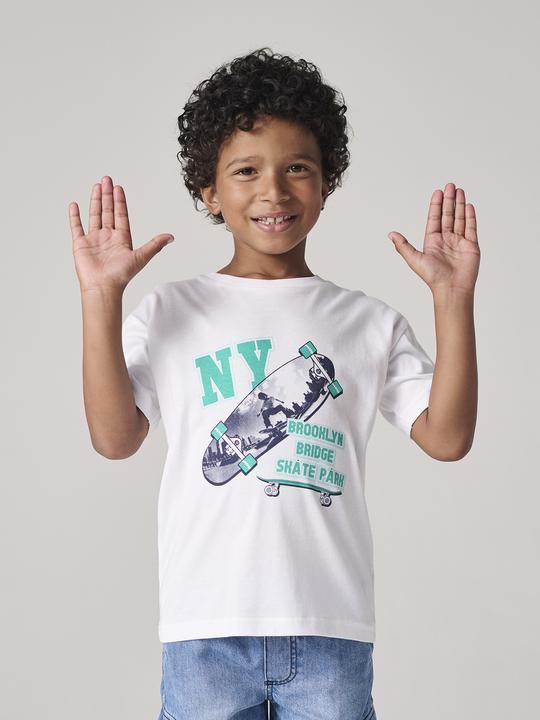 Produktbild Vertbaudet Jungen T-Shirt mit Fotoprint, Recycling-Baumwolle (92)