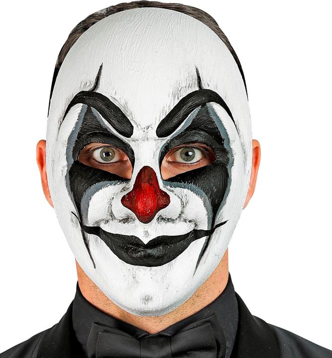 Image du produit Widmann Commedia Dell'Arte Masque de Clown Noir Blanc