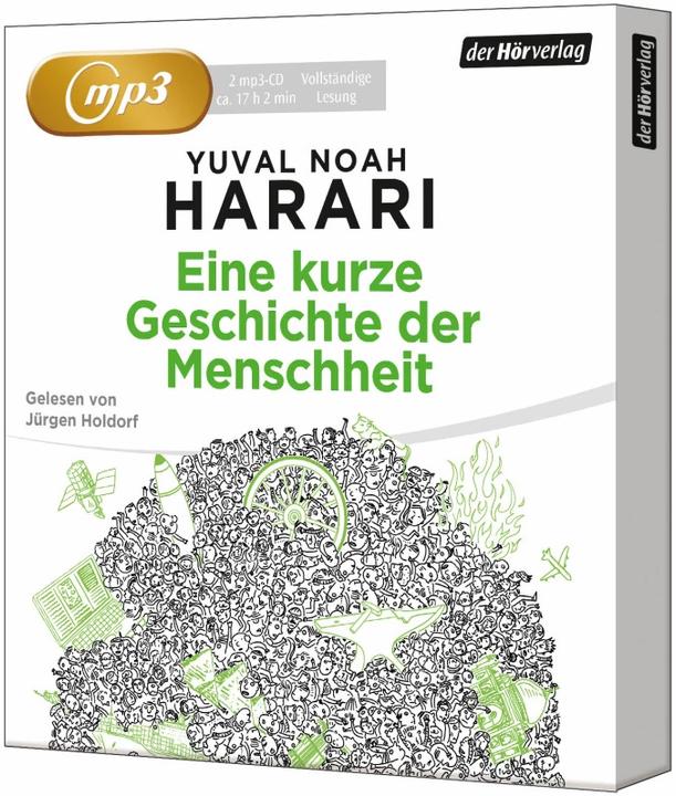 Immagine prodotto Una breve storia dell'umanità (Yuval Noah Harari, Jürgen Holdorf, Juergen Neubauer, Tedesco)