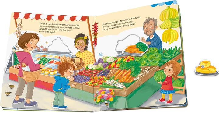 Productafbeelding Ravensburger Mijn grote puzzel draaiboek: Dit is wat we vandaag eten (Duits)