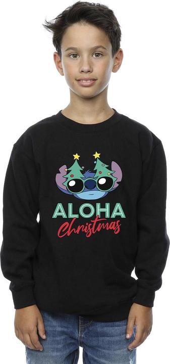 Image du produit Disney - Sweat LILO AND STITCH CHRISTMAS TREE SHADES - Garçon (152, 158)