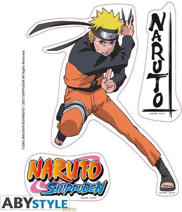 Immagine prodotto GED Set Adesivi Naruto - 2 Fogli 16x11 cm (Naruto/Jiraiya)
