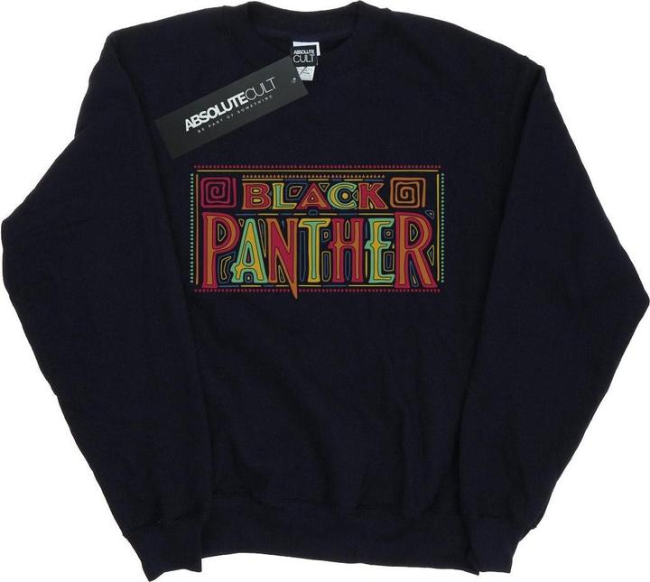 Immagine prodotto Black Panther Tribal Logo Felpa Ragazzi (152, 158)