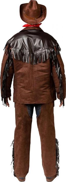 Actual product image Orlob Men's Western Jacket with Fringes, Faux Suede (58, 60)
